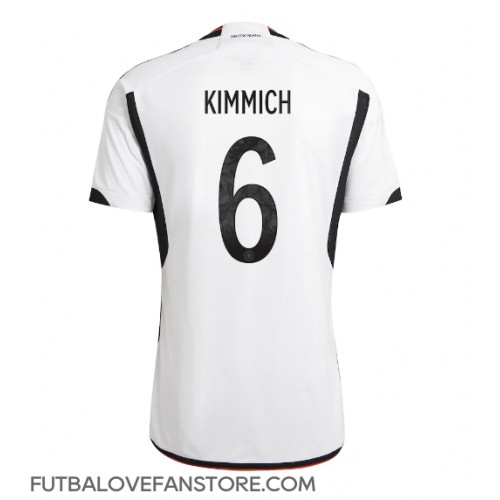 Nemecko Joshua Kimmich #6 Domáci futbalový dres MS 2022 Krátky Rukáv